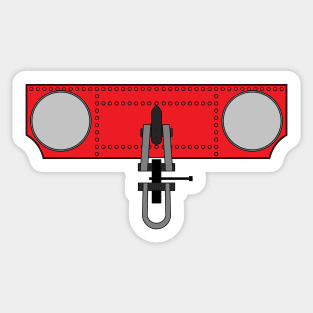 Locomotive Bufferbeam Sticker